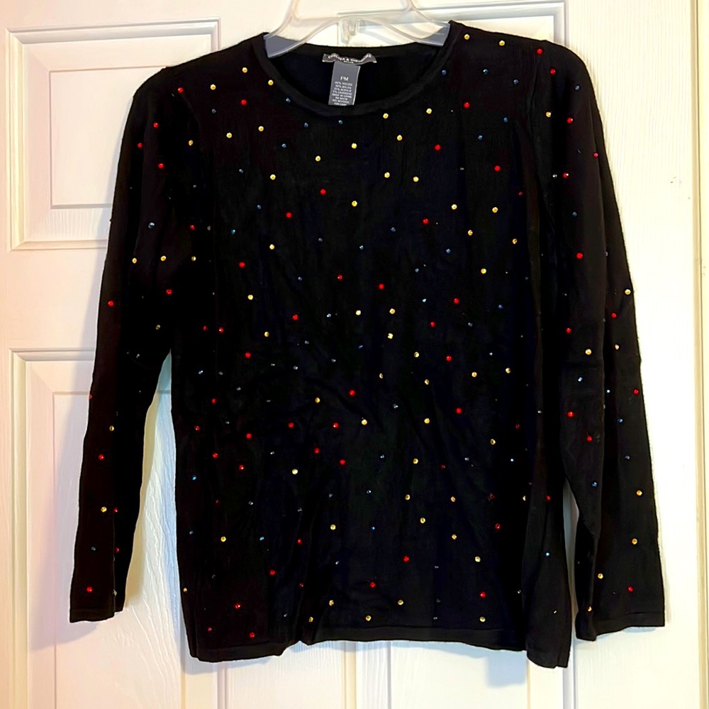 Black sweater